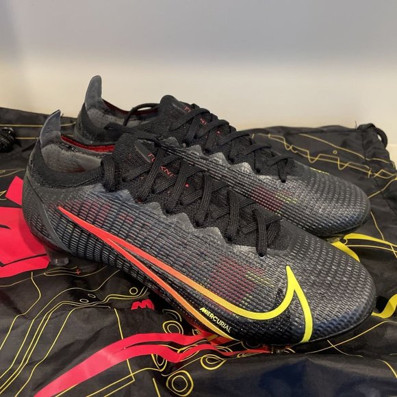 New Nike Vapor 14 Elite FG Black Soccer Cleat Men's Size 4/ Wmns 5.5 CQ7… - Picture 2 of 7